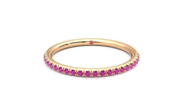Taylor & Hart Daisy Wedding Ring 360 degree image 0