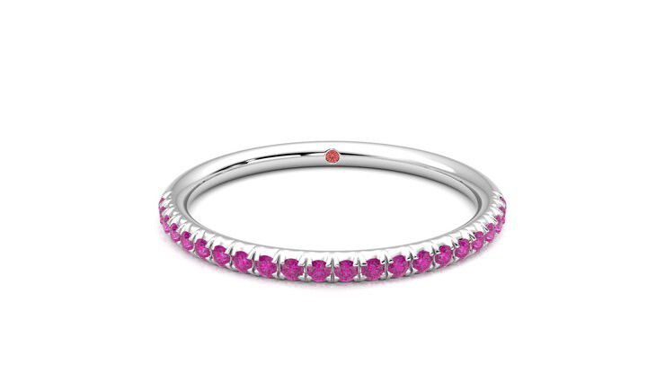 Taylor & Hart Daisy Wedding Ring 360 degree image 0