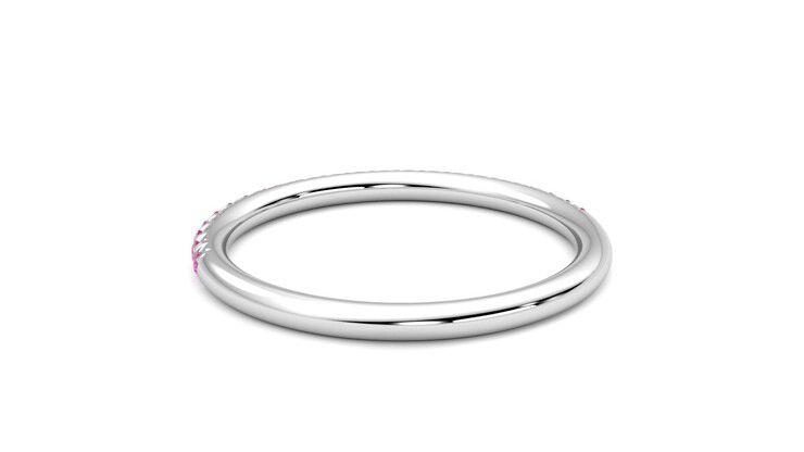 Taylor & Hart Daisy Wedding Ring 360 degree image 16