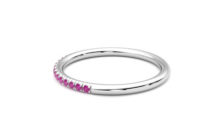 Taylor & Hart Daisy Wedding Ring 360 degree image 19