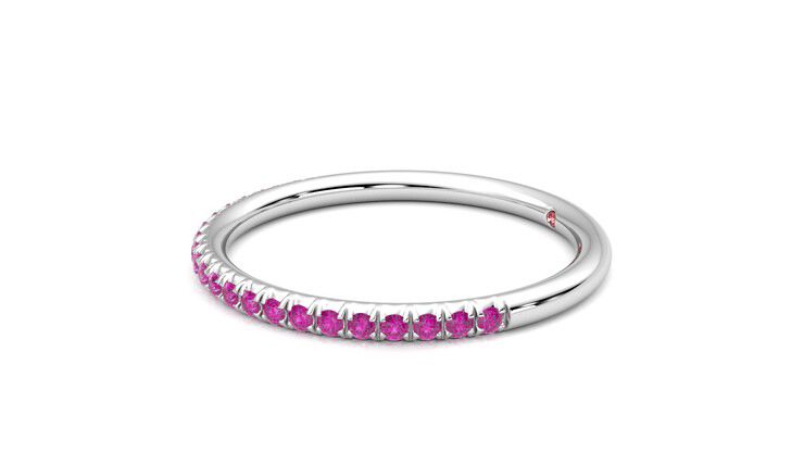 Taylor & Hart Daisy Wedding Ring 360 degree image 22