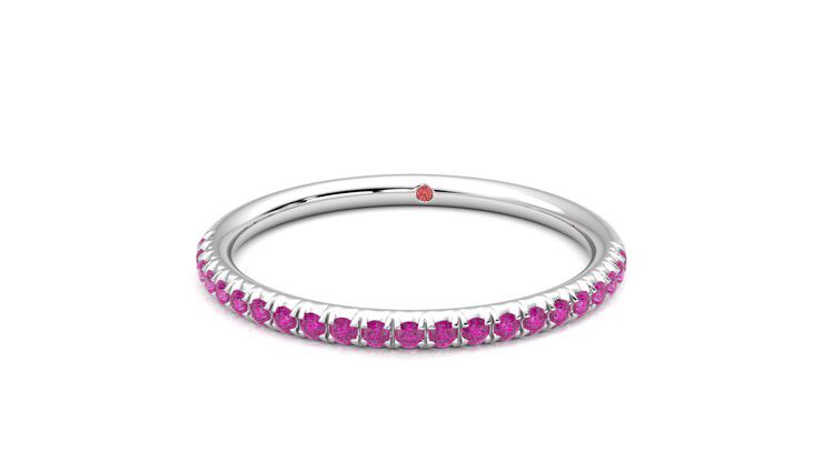 Taylor & Hart Daisy Wedding Ring 360 degree image 28