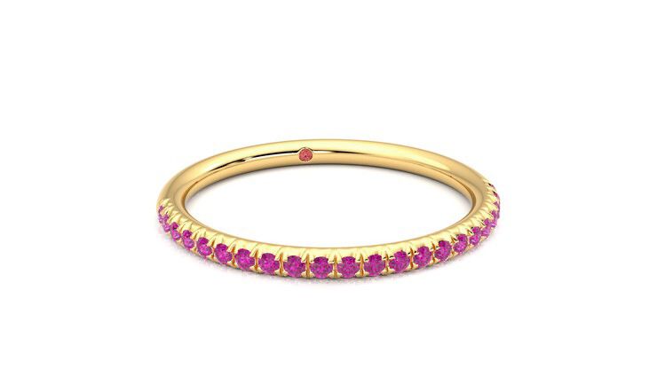 Taylor & Hart Daisy Wedding Ring 360 degree image 3