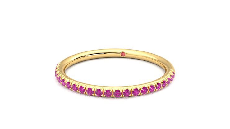 Taylor & Hart Daisy Wedding Ring 360 degree image 27