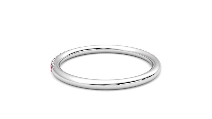 Taylor & Hart Daisy Wedding Ring 360 degree image 16