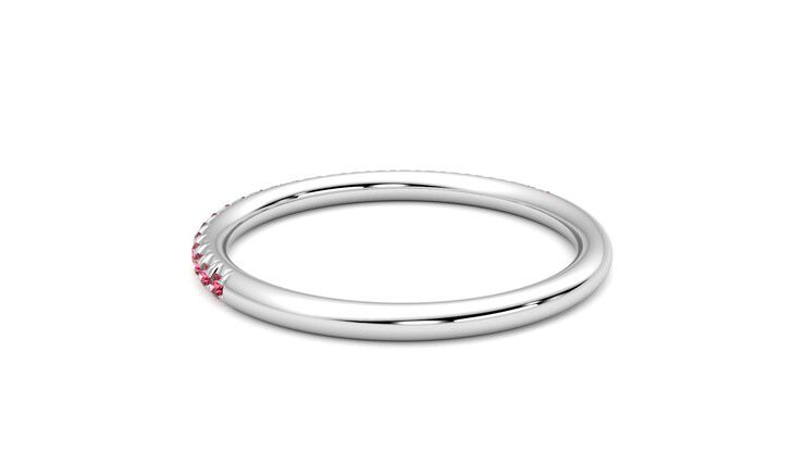 Taylor & Hart Daisy Wedding Ring 360 degree image 17