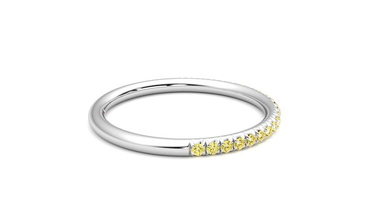 Taylor & Hart Daisy Wedding Ring 360 degree image 10