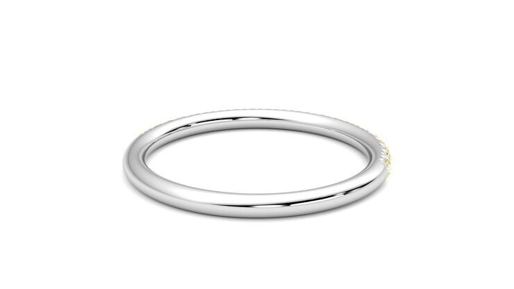 Taylor & Hart Daisy Wedding Ring 360 degree image 14