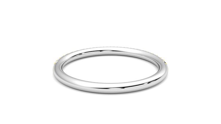 Taylor & Hart Daisy Wedding Ring 360 degree image 15