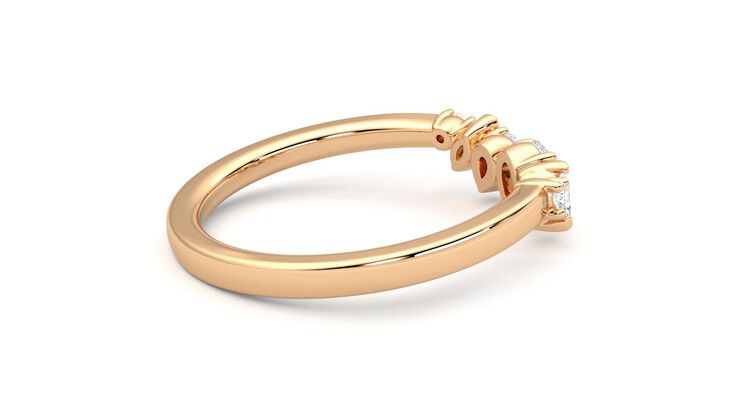 Taylor & Hart Diadem Wedding Ring 360 degree image 11