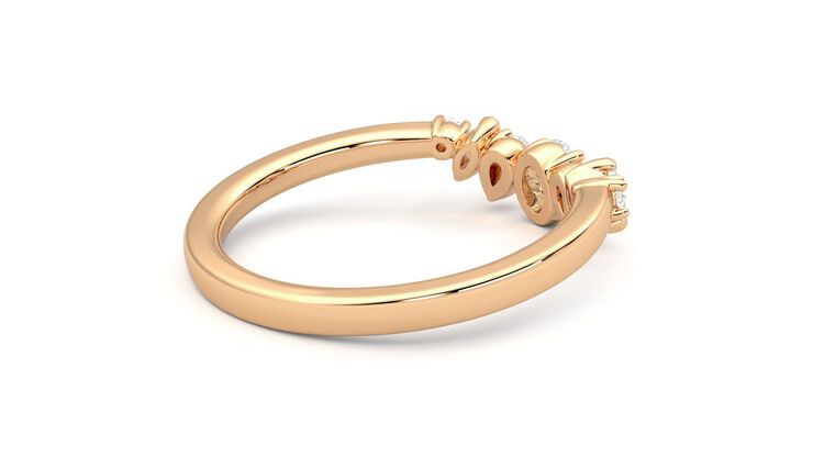 Taylor & Hart Diadem Wedding Ring 360 degree image 12
