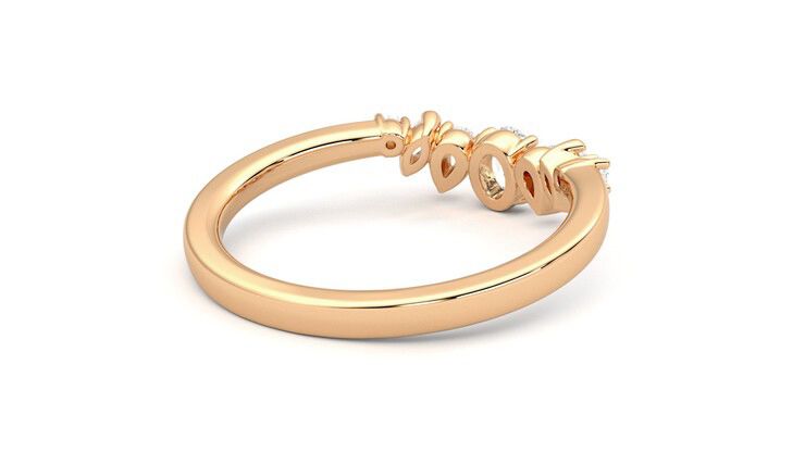 Taylor & Hart Diadem Wedding Ring 360 degree image 13