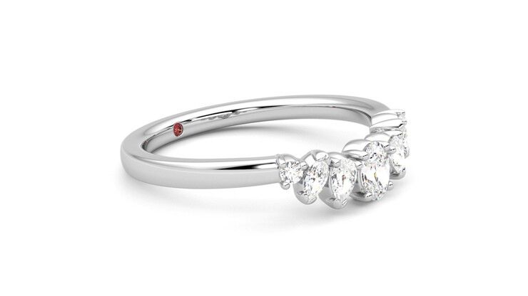 Taylor & Hart Diadem Wedding Ring 360 degree image 7