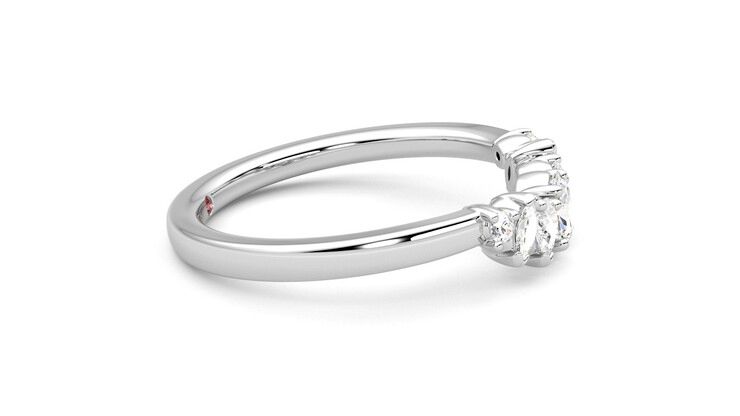 Taylor & Hart Diadem Wedding Ring 360 degree image 9