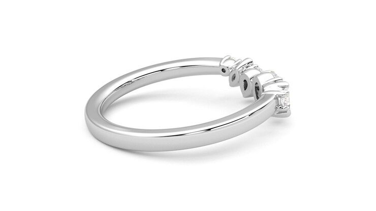 Taylor & Hart Diadem Wedding Ring 360 degree image 11