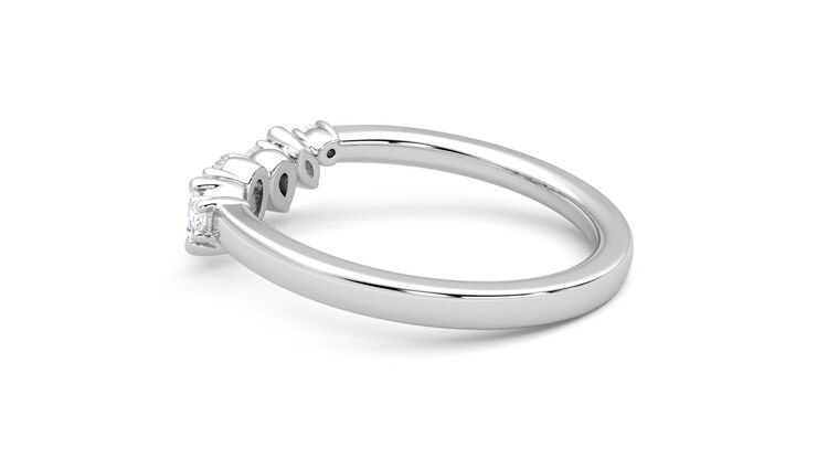 Taylor & Hart Diadem Wedding Ring 360 degree image 19
