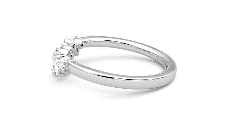 Taylor & Hart Diadem Wedding Ring 360 degree image 20