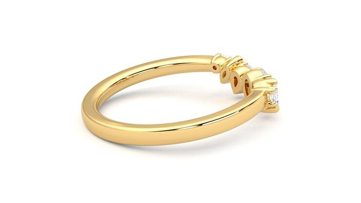 Taylor & Hart Diadem Wedding Ring 360 degree image 11