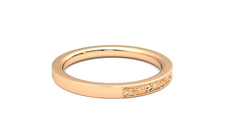 Taylor & Hart Ebrose Wedding Ring 360 degree image 13