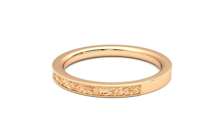 Taylor & Hart Ebrose Wedding Ring 360 degree image 19