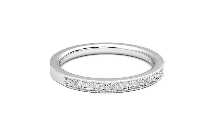 Taylor & Hart Ebrose Wedding Ring 360 degree image 10