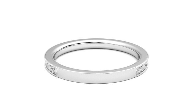 Taylor & Hart Ebrose Wedding Ring 360 degree image 15