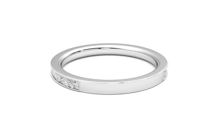 Taylor & Hart Ebrose Wedding Ring 360 degree image 16
