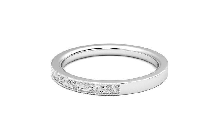 Taylor & Hart Ebrose Wedding Ring 360 degree image 18