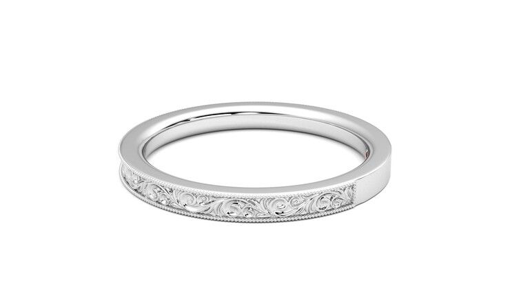 Taylor & Hart Ebrose Wedding Ring 360 degree image 20