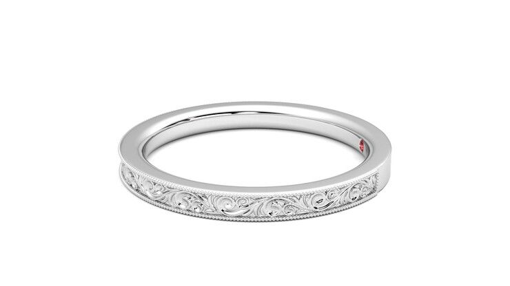 Taylor & Hart Ebrose Wedding Ring 360 degree image 21