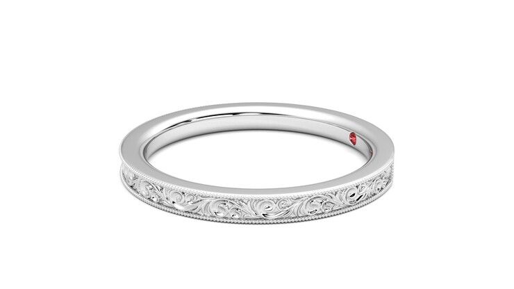 Taylor & Hart Ebrose Wedding Ring 360 degree image 22