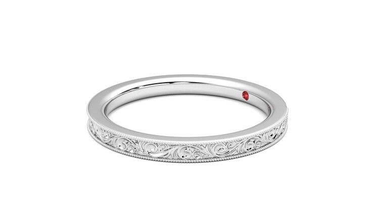 Taylor & Hart Ebrose Wedding Ring 360 degree image 23