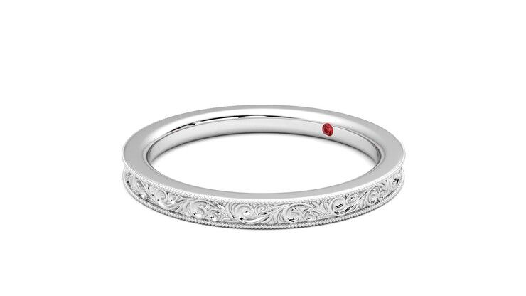 Taylor & Hart Ebrose Wedding Ring 360 degree image 24