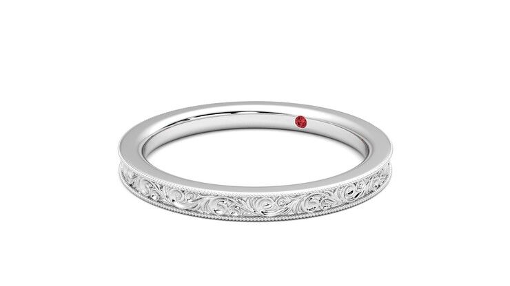 Taylor & Hart Ebrose Wedding Ring 360 degree image 25