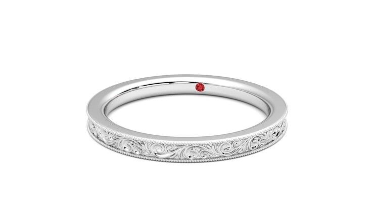 Taylor & Hart Ebrose Wedding Ring 360 degree image 27