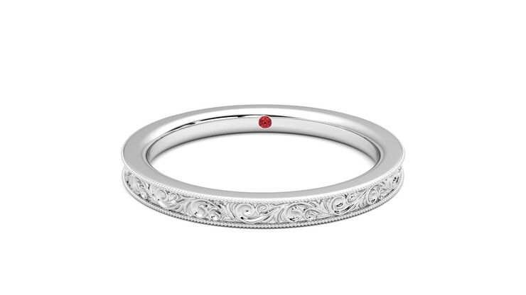Taylor & Hart Ebrose Wedding Ring 360 degree image 29
