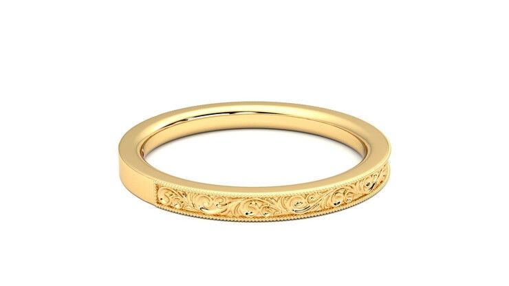 Taylor & Hart Ebrose Wedding Ring 360 degree image 10