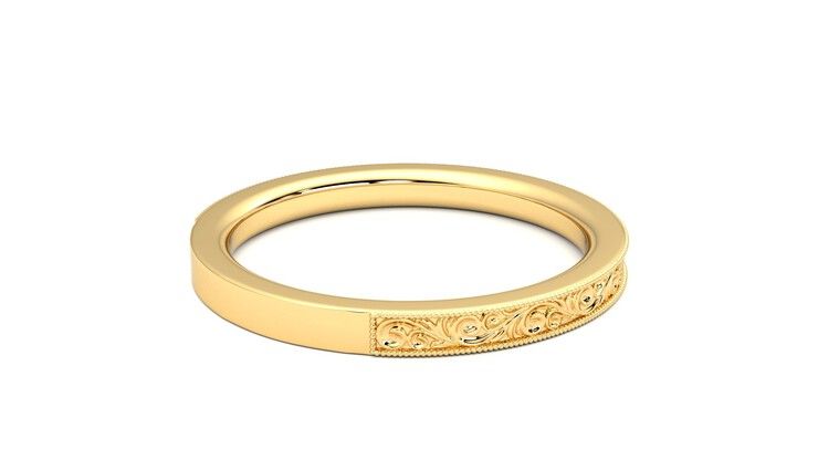 Taylor & Hart Ebrose Wedding Ring 360 degree image 12