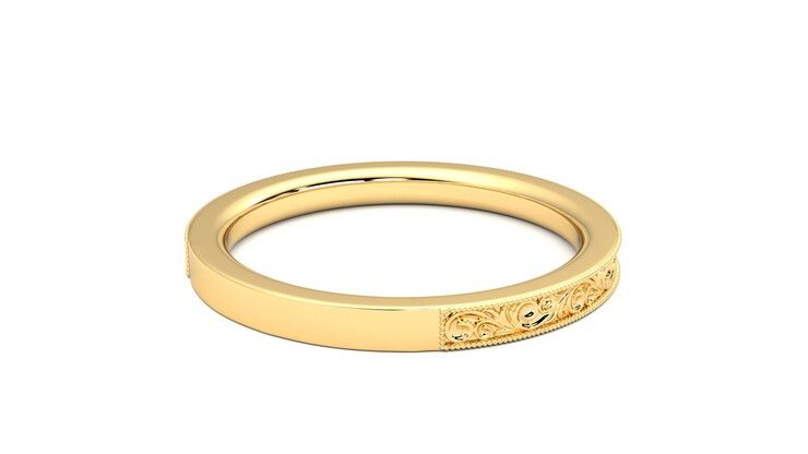 Taylor & Hart Ebrose Wedding Ring 360 degree image 13