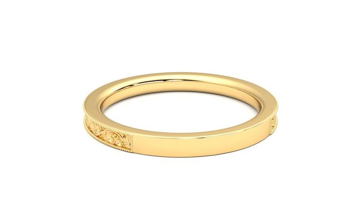 Taylor & Hart Ebrose Wedding Ring 360 degree image 16