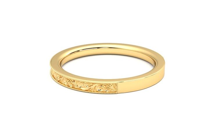 Taylor & Hart Ebrose Wedding Ring 360 degree image 18