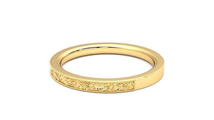 Taylor & Hart Ebrose Wedding Ring 360 degree image 19