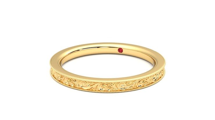 Taylor & Hart Ebrose Wedding Ring 360 degree image 26
