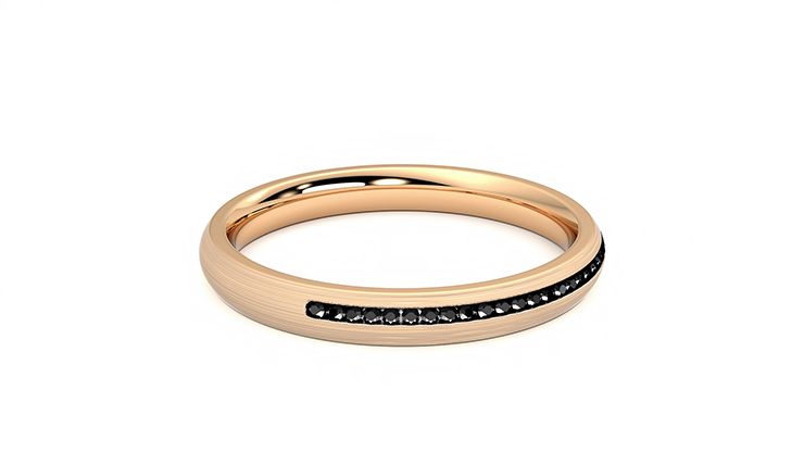 Taylor & Hart Elderberry Wedding Ring 360 degree image 10