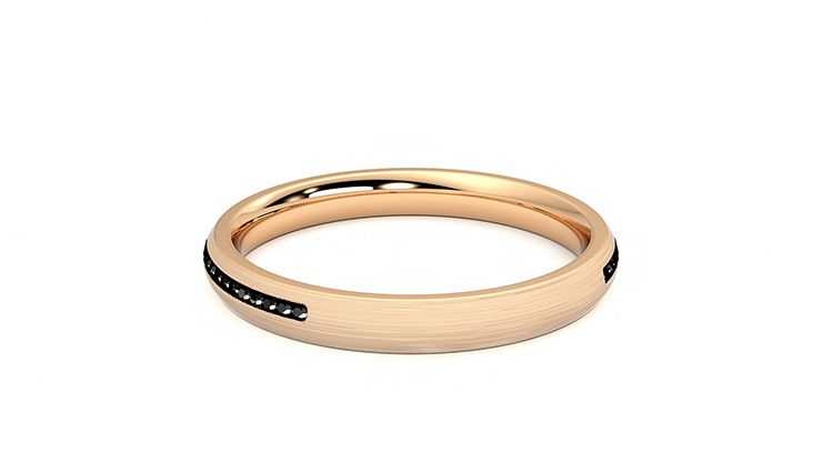 Taylor & Hart Elderberry Wedding Ring 360 degree image 15