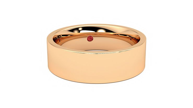 Taylor & Hart Elm Wedding Ring 360 degree image 3