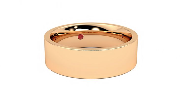 Taylor & Hart Elm Wedding Ring 360 degree image 4
