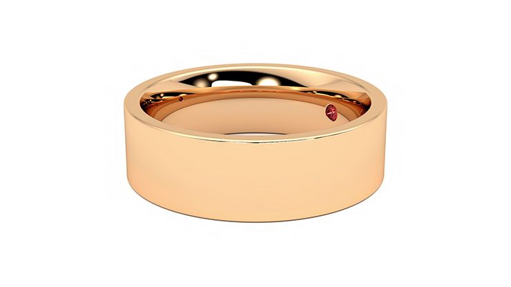 Taylor & Hart Elm Wedding Ring 360 degree image 23