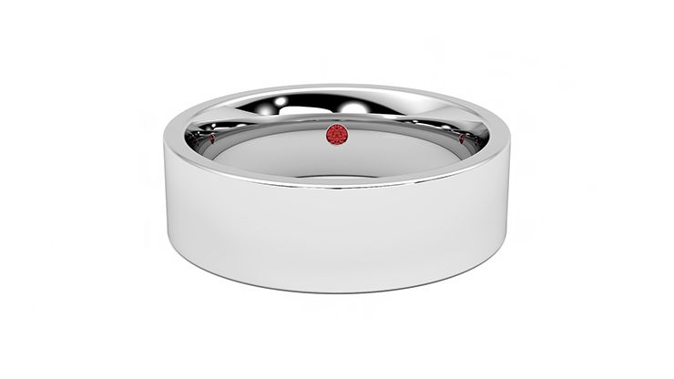 Taylor & Hart Elm Wedding Ring 360 degree image 0