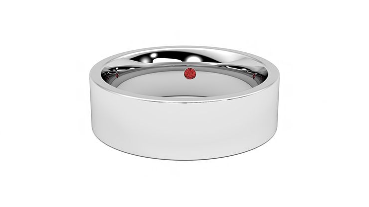Taylor & Hart Elm Wedding Ring 360 degree image 28